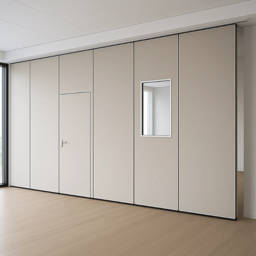 Pared móvil de paneles